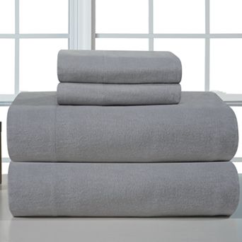 Pointehaven 100% Cotton Flannel Sheet Set