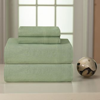 Pointehaven 100% Cotton Flannel Sheet Set