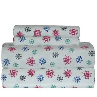 Pointehaven 100% Cotton Flannel Sheet Set