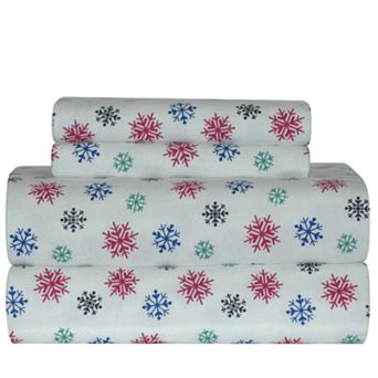 Pointehaven 100% Cotton Flannel Sheet Set