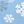 Snowflakes Dusty Blue