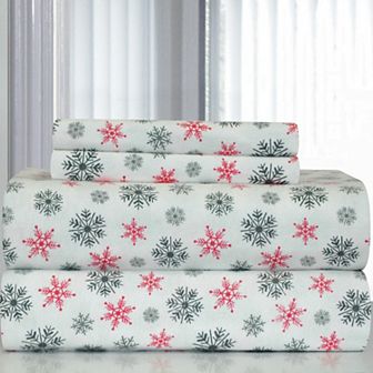Pointehaven 100% Cotton Flannel Sheet Set