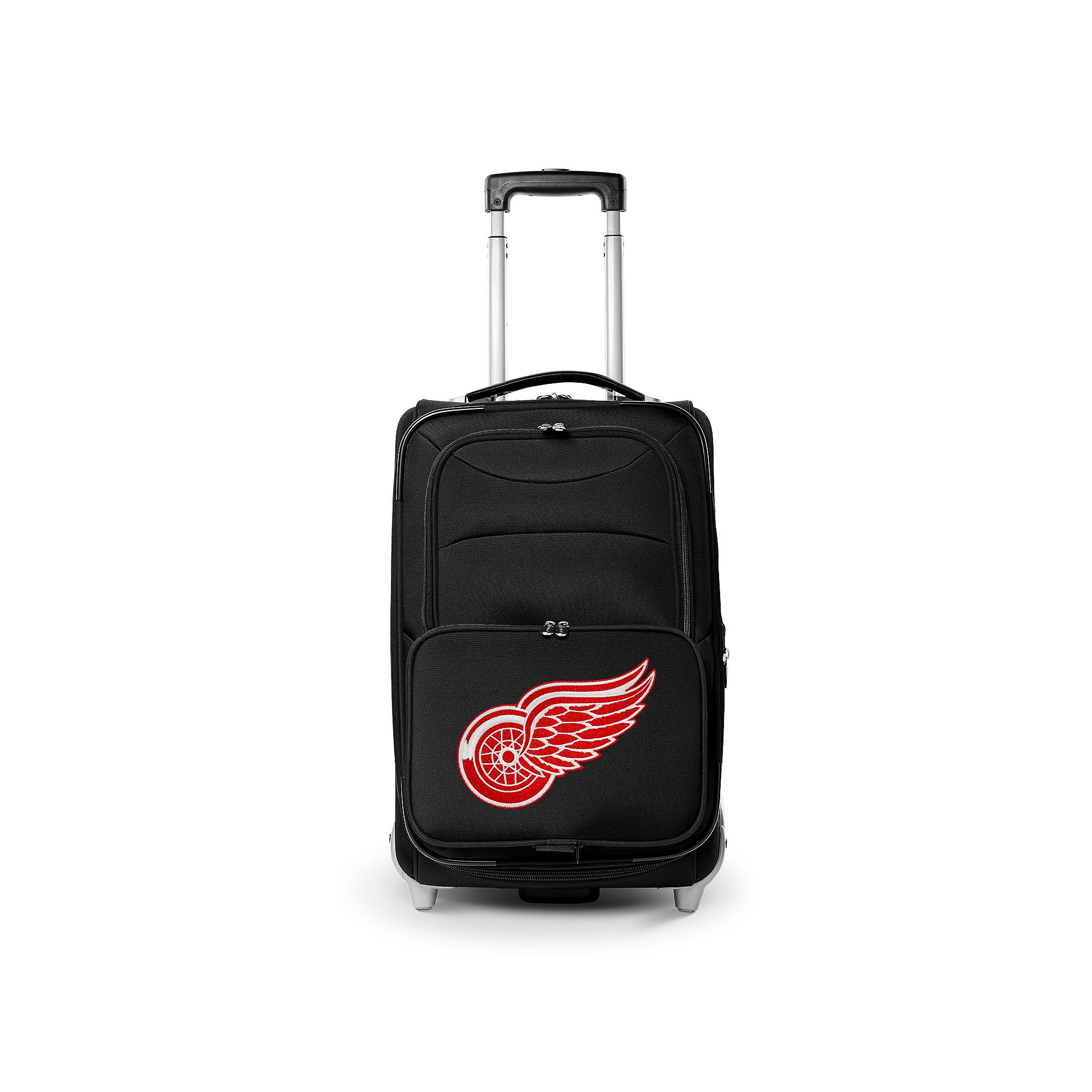 Detroit Red Wings 20.5-inch Wheeled Carry-On, Black
