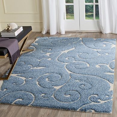 Safavieh Florida Scroll Shag Rug