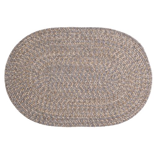 Colonial Mills Brownstone Braided Reversible Rug