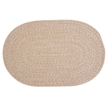 Colonial Mills Brownstone Braided Reversible Rug