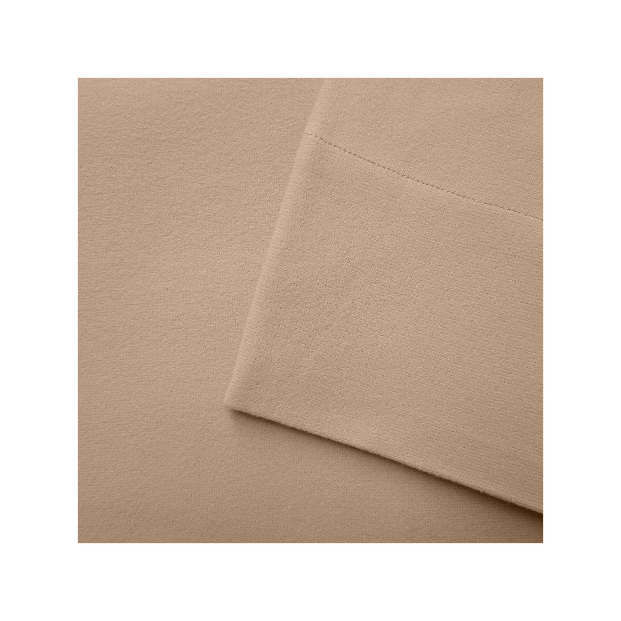 Micro Flannel® Deep-Pocket Sheet Set, Chino