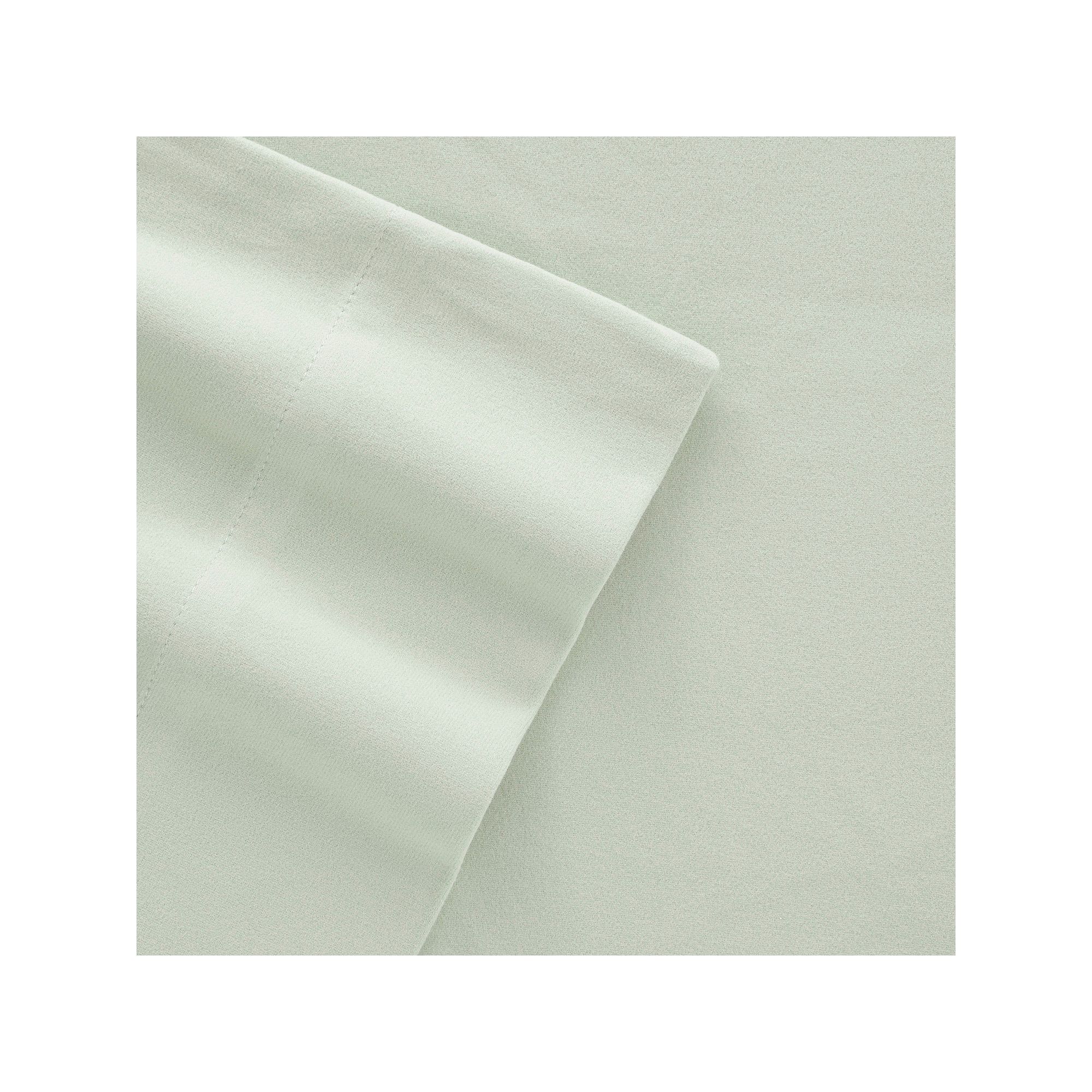 Micro Flannel® Deep-Pocket Sheet Set, Morning Blue