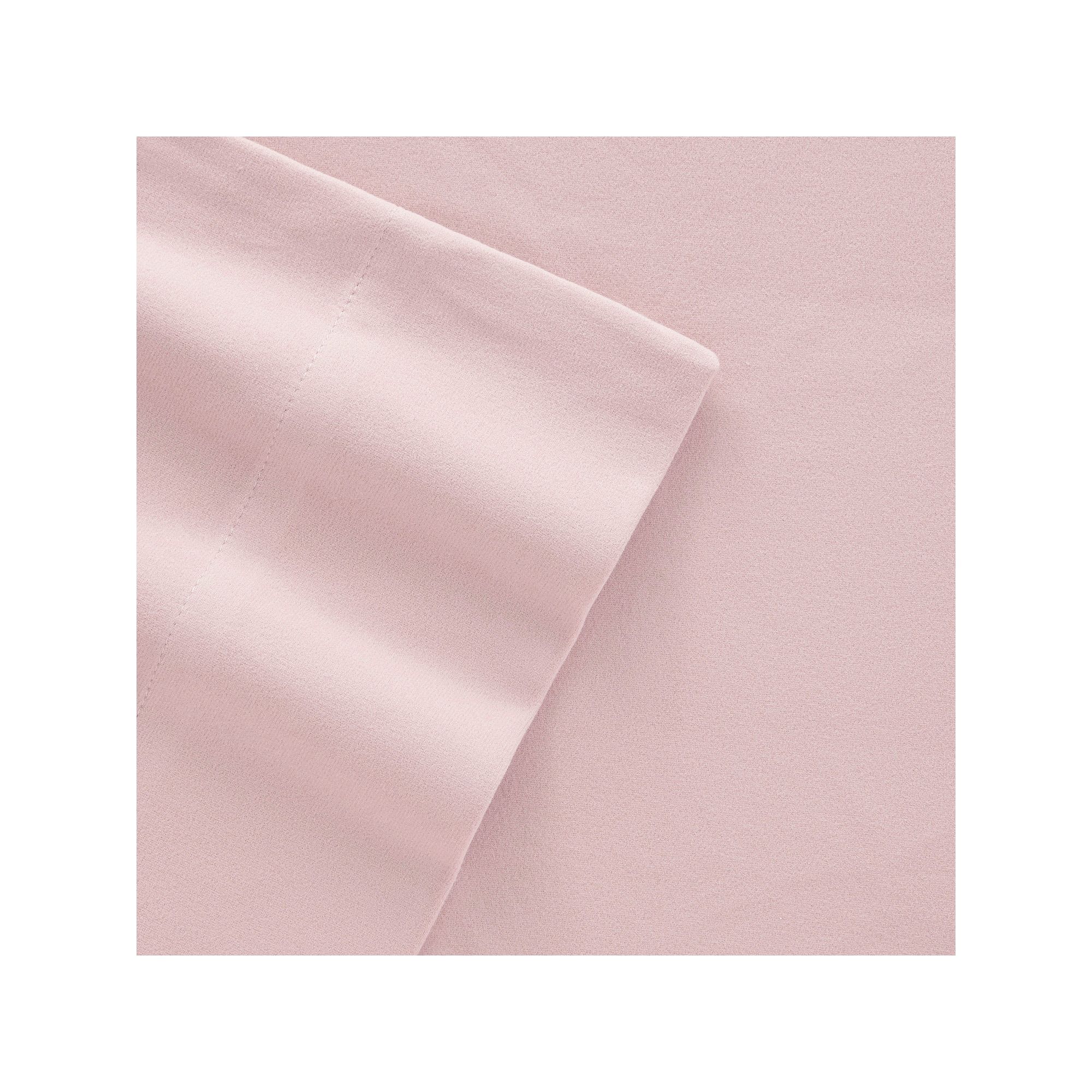 Micro Flannel® Deep-Pocket Sheet Set, Petal Pink