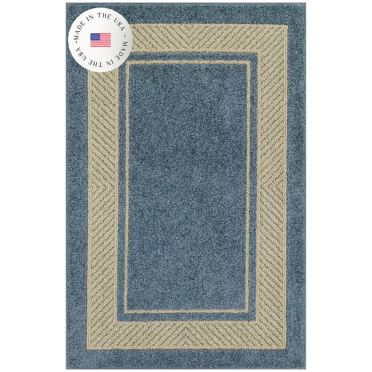 Sonoma Goods For Life® Estate Border Area & Washable Throw Rug - Blue, 30X43