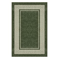 Home Dynamix 17 x 32 Trenton Solace Kitchen Mat Green