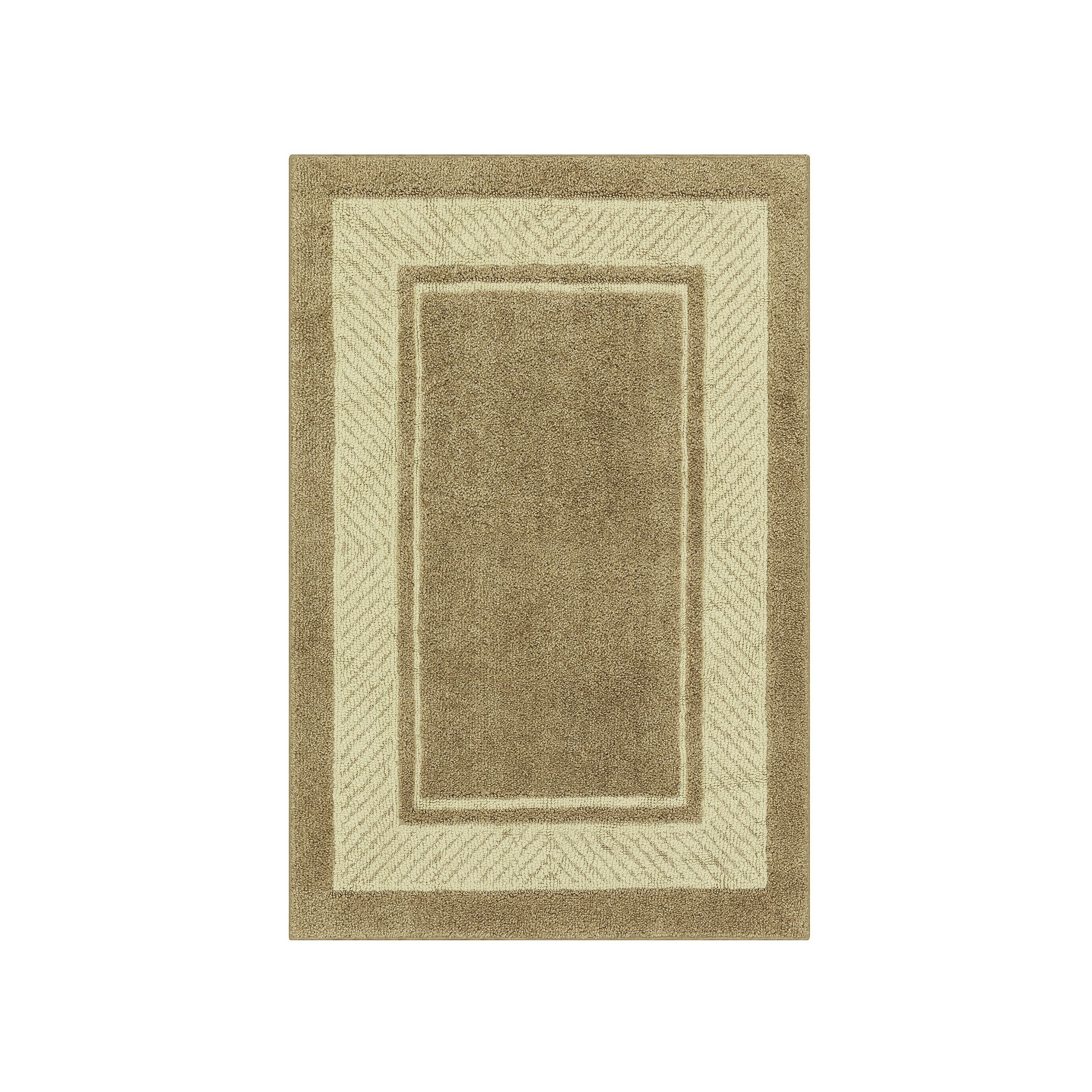 Sonoma Goods For Life® Estate Border Area & Washable Throw Rug, Green