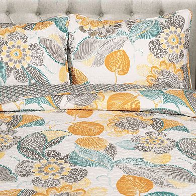 Lush Decor 3-piece Layla Quilt Set