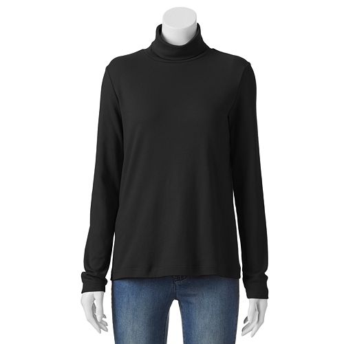 croft and barrow turtleneck shirts
