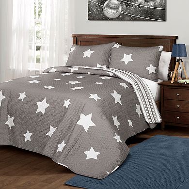Lush Decor Star Quilt Set