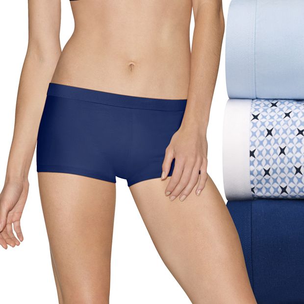 Hanes Women's cotton stretch boyshort panties - 3 pack 