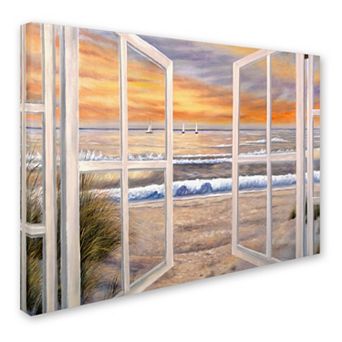 "Elongated Window" Canvas Wall Art