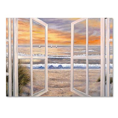 "Elongated Window" Canvas Wall Art