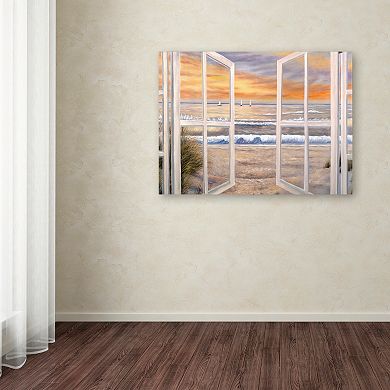 "Elongated Window" Canvas Wall Art