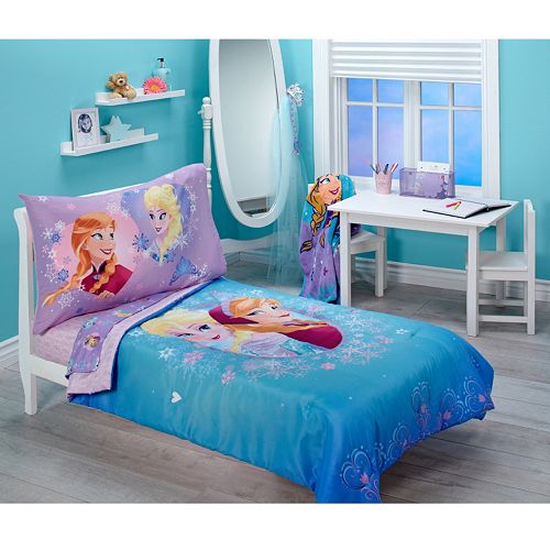 Disney S Frozen Magical Sisters 4 Pc Bedding Set Toddler