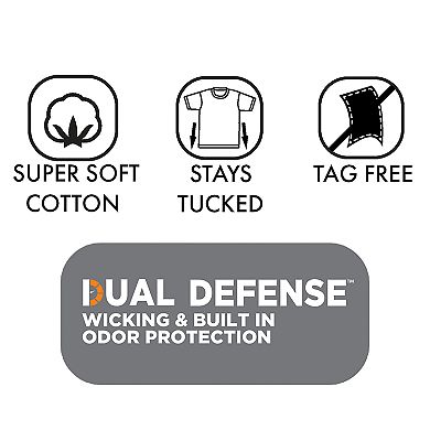 Men's Fruit of the Loom Signature Super Soft Crew Tee (6-pack)
