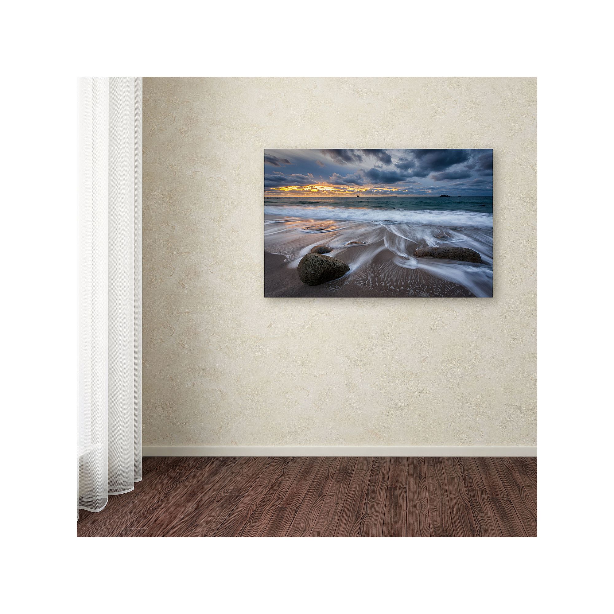 The Song of Water Canvas Wall Art, Multicolor