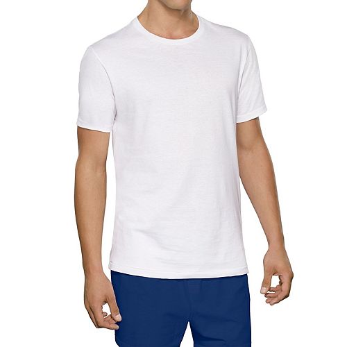 Men's Fruit of the Loom Signature Tall Man Crew Tee (4-pack)