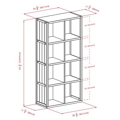 Winsome Timothy 8-Cube Storage Shelf