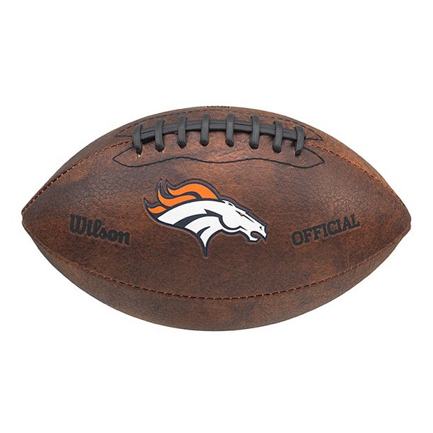 Wilson Denver Broncos Throwback Football