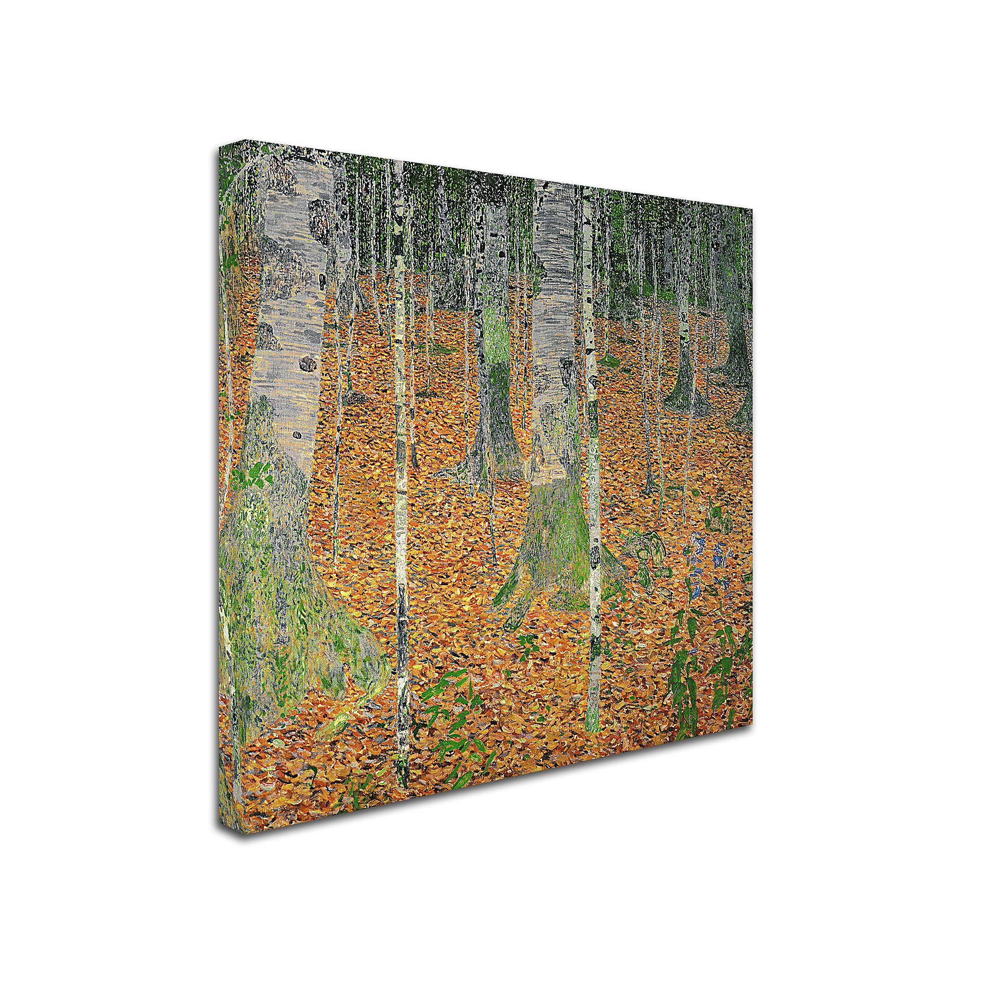 The Birch Wood Canvas Wall Art, Multicolor