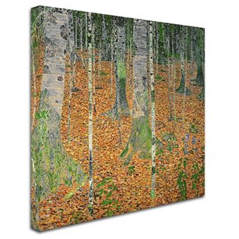 "The Birch Wood" Canvas Wall Art