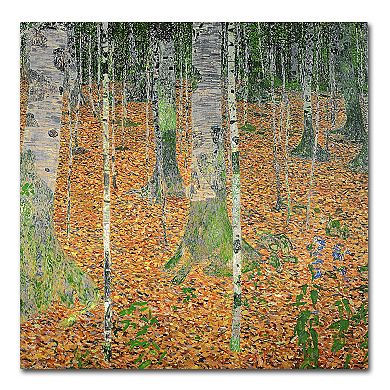 "The Birch Wood" Canvas Wall Art