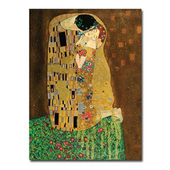 "The Kiss" Canvas Wall Art by Gustav Klimt