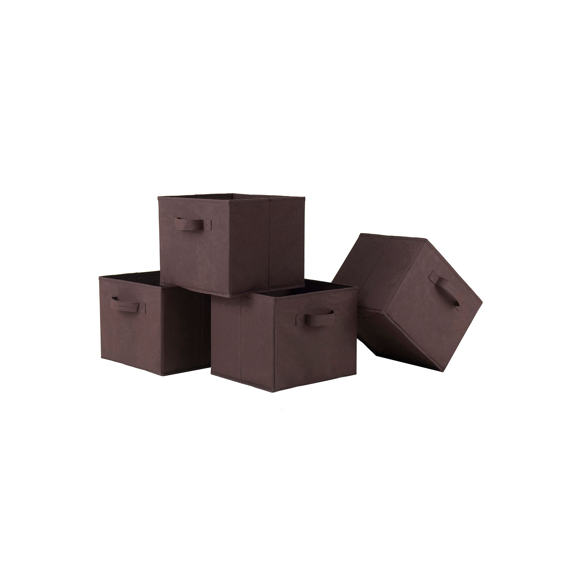 Winsome Capri 4-piece Storage Basket Set, Brown