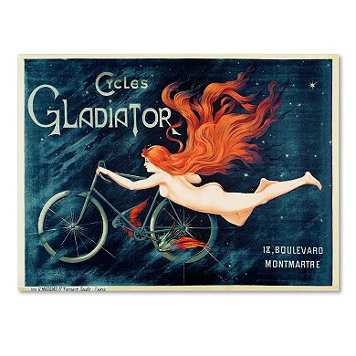 "Cycles Gladiator" Canvas Wall Art