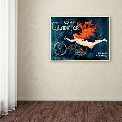 "Cycles Gladiator" Canvas Wall Art