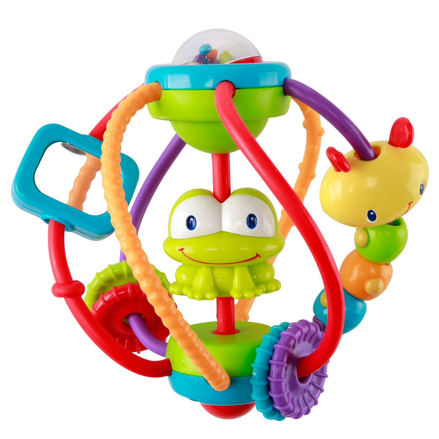 bright starts clack and slide activity ball
