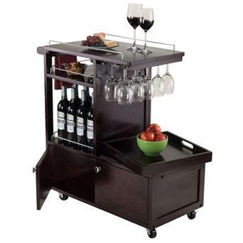 Winsome Galen Entertainment Wine Cart