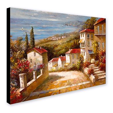 "Home in Tuscany" Canvas Wall Art
