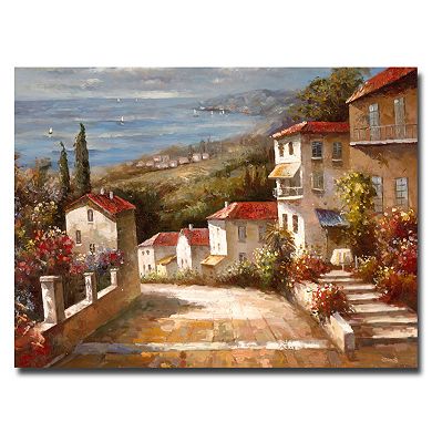 "Home in Tuscany" Canvas Wall Art