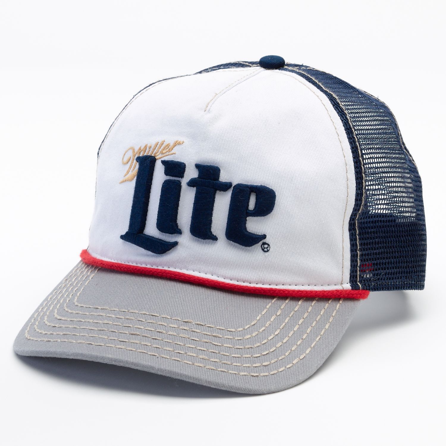 miller lite trucker hat