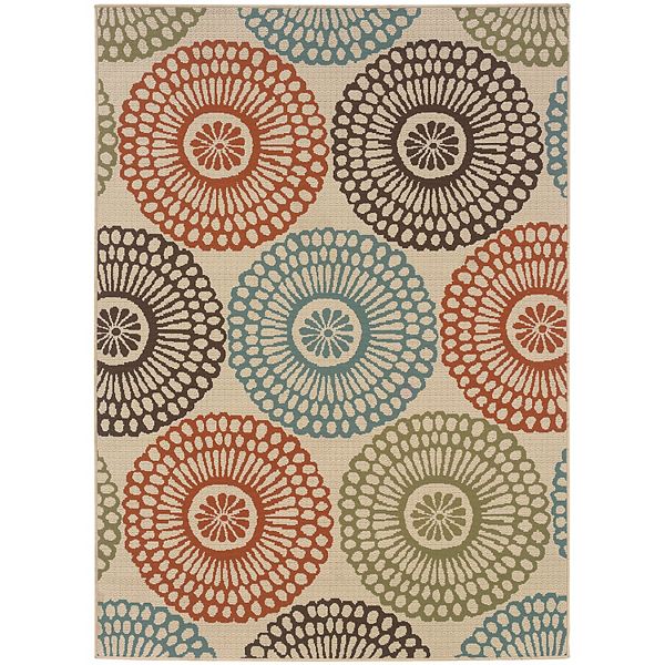 StyleHaven All Weather Outdoor Rug Pad - Brown - 5'5 x 7'11