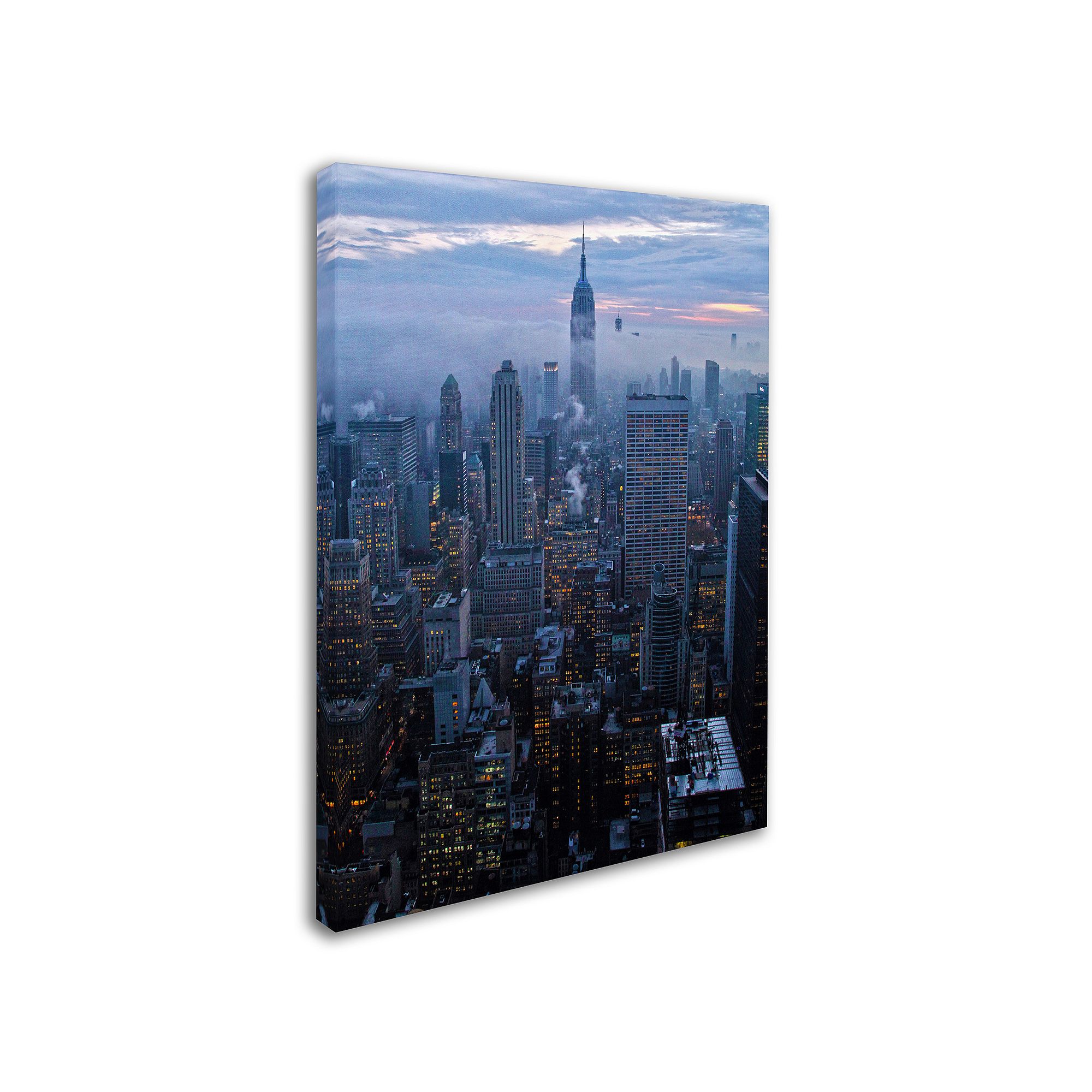 City Lights Canvas Wall Art, Multicolor