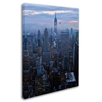 "City Lights" Canvas Wall Art