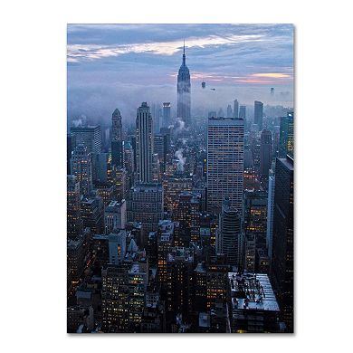 "City Lights" Canvas Wall Art