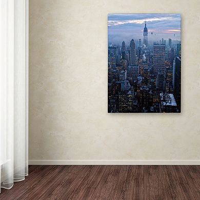 "City Lights" Canvas Wall Art