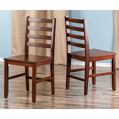 Winsome Hamilton 2-piece Dining Chair Set