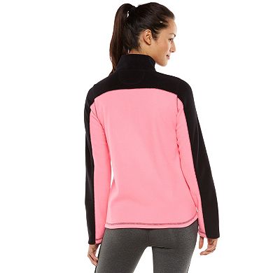 Women's Tek Gear® Quarter-Zip Microfleece Top