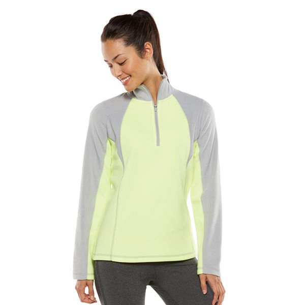 Women's Tek Gear® Quarter-Zip Microfleece Top