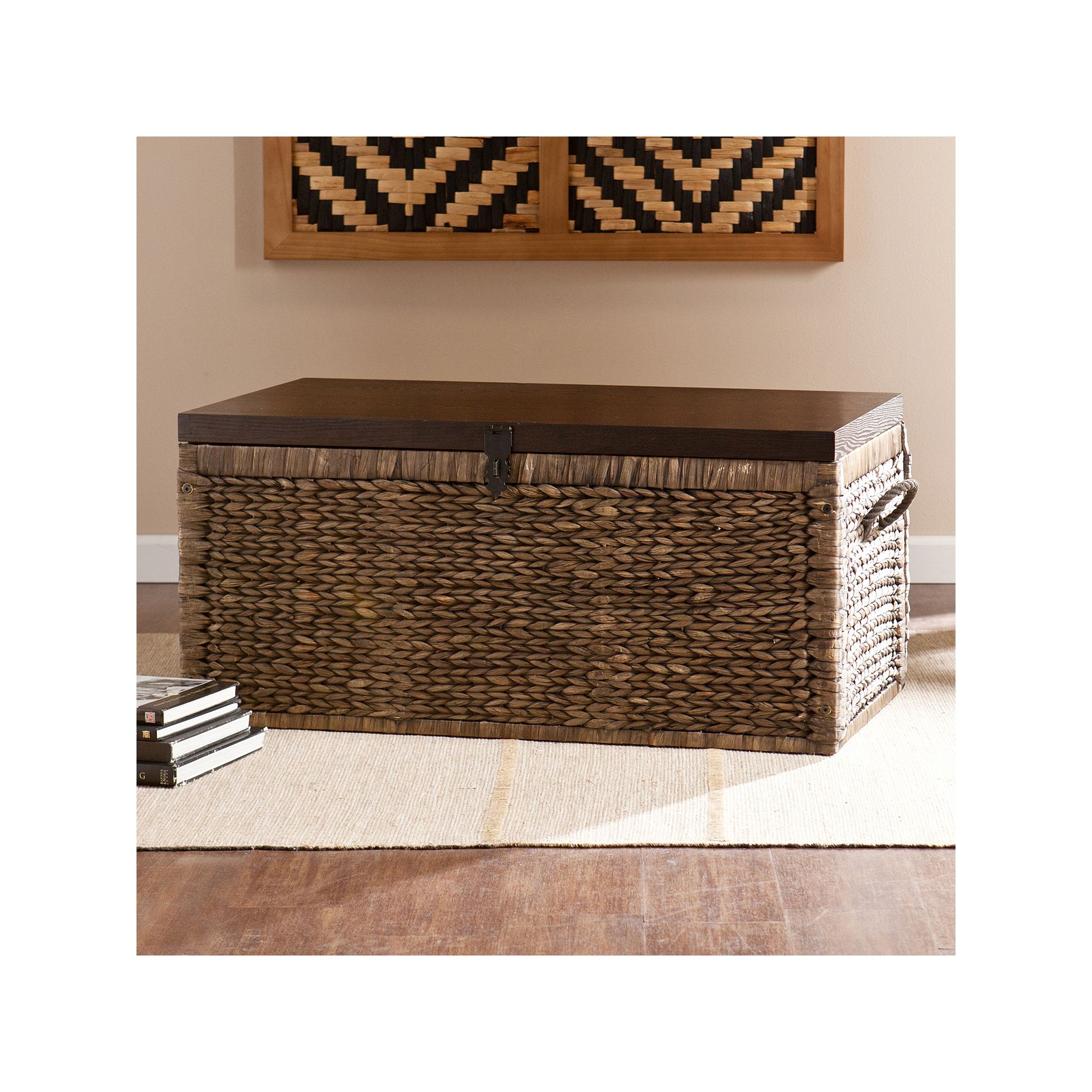 Southern Enterprises Dora Storage Trunk, Brown